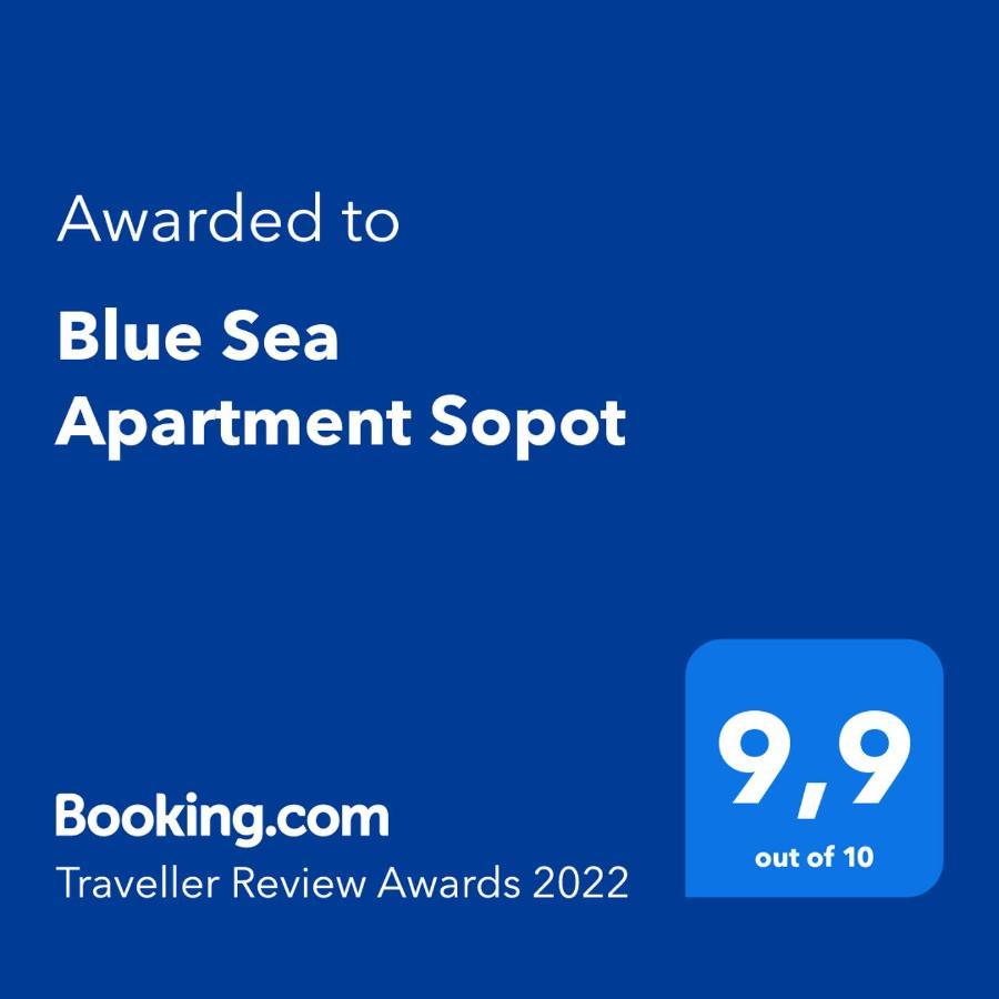 Blue Sea Apartment Сопот Экстерьер фото